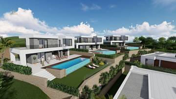 Thumbnail von ***Elegante Villen mit 4 Schlafzimmern, Privatpool, Souterrain und Meerblick nur wenige Autominuten vom Strand von Benidorm***