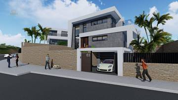 Thumbnail von ***Elegante Villen mit 4 Schlafzimmern, Privatpool, Souterrain und Meerblick nur wenige Autominuten vom Strand von Benidorm***