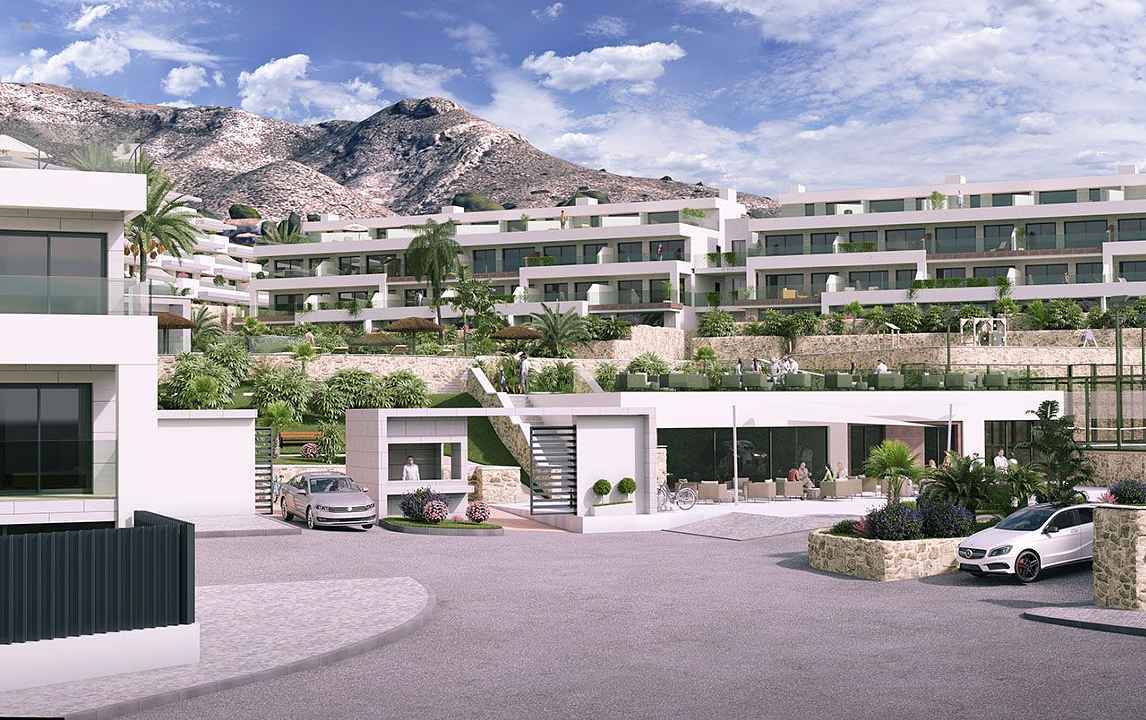 ***Elegante Penthouse-Wohnungen mit Dachterrasse, Gemeinschaftspool und z. T. mit Meerblick, nur wenige Autominuten vom Strand von Benidorm***