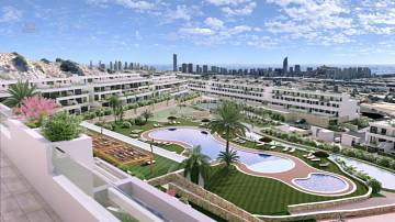 Thumbnail von ***Elegante Appartements mit Gemeinschaftspool und z. T. auch mit Meerblick, nur wenige Autominuten vom Strand von Benidorm***