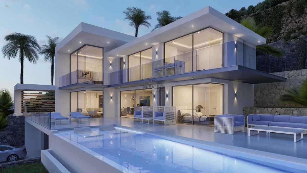 ***Neubauvilla Cyrene mit schöner Aussicht über die Stadt***