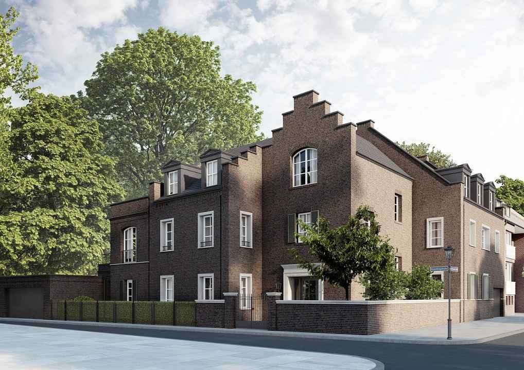 4 bytů ve městském vily ve venkovském stylu