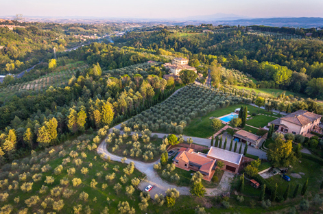 Thumbnail von wunderschöne Villa mit atemberaubenden Blick auf Siena