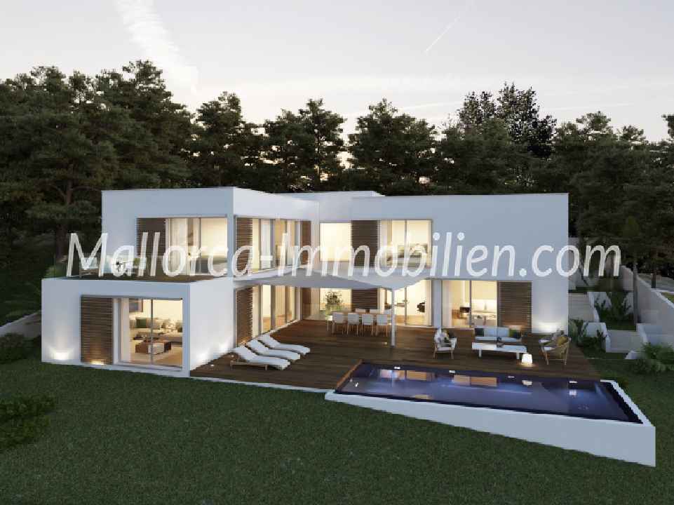 VILLA IM MODERNEN STIL MIT AUSSERGEWÖHNLICHEM MEERBLICK IM BAU