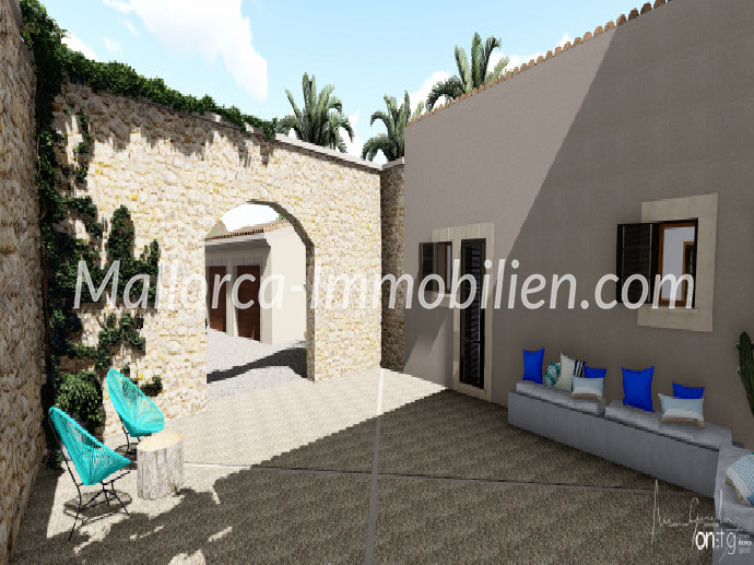 GRUNDSTÜCK MIT MEERBLICK VOM ERSTEN STOCK MIT PROJEKT