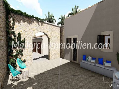 GRUNDSTÜCK MIT MEERBLICK VOM ERSTEN STOCK MIT PROJEKT