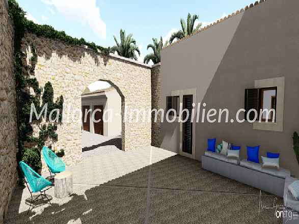 GRUNDSTÜCK MIT MEERBLICK VOM ERSTEN STOCK MIT PROJEKT