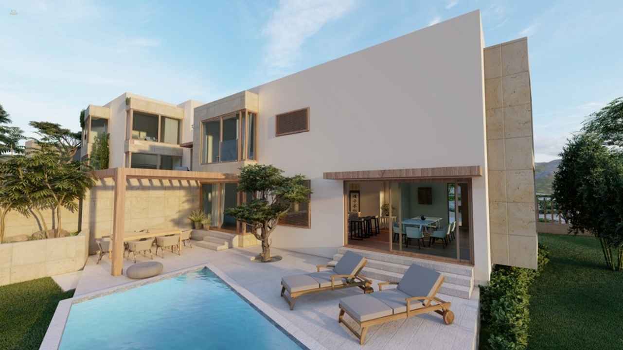 Moderne Neubau-Villa mit Swimmingpool