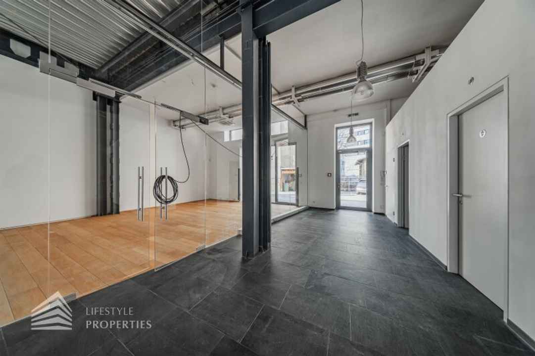 Geschäftslokal mit Loftcharakter in der Leopoldstadt, Nähe Donauinsel