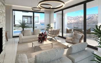 Thumbnail von Moderne villa met zwembad met prachtig uitzicht op zee