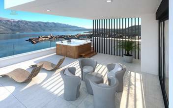 Thumbnail von Moderne villa met zwembad met prachtig uitzicht op zee