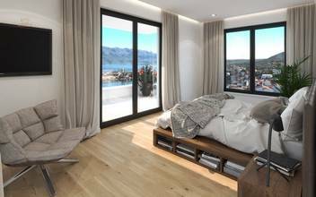 Thumbnail von Moderne villa met zwembad met prachtig uitzicht op zee