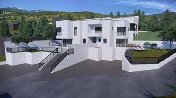 Thumbnail von Moderne Neubau-Maisonettewohnungen (Reihenhäuser) mit Meerblick