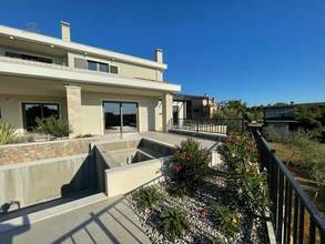 Thumbnail von Nieuwe villa met mediterrane elementen en zwembad in panoramalocatie met uitzicht op zee