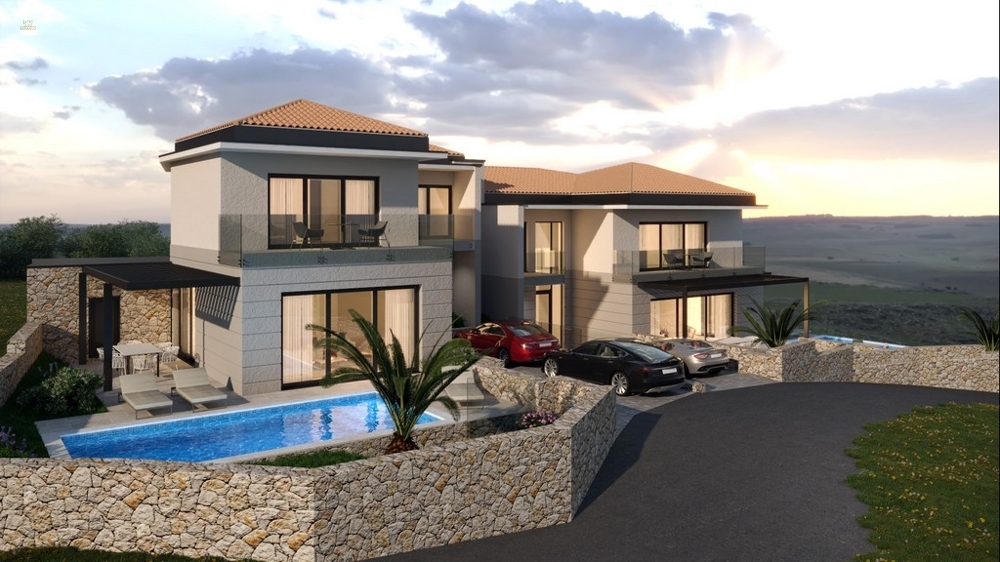 Yüksek kaliteli ikiz ev