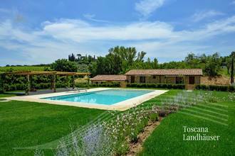 Thumbnail von Очаровательное природное каменное поместье с бассейном в панорамном расположении