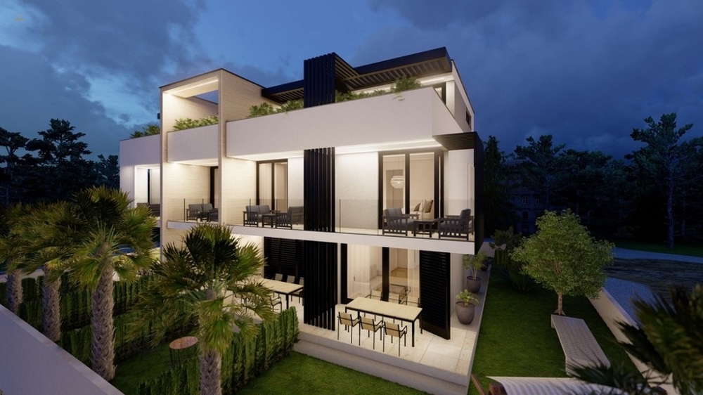 Moderne Appartements / Reihenhäuser mit Dachterrasse