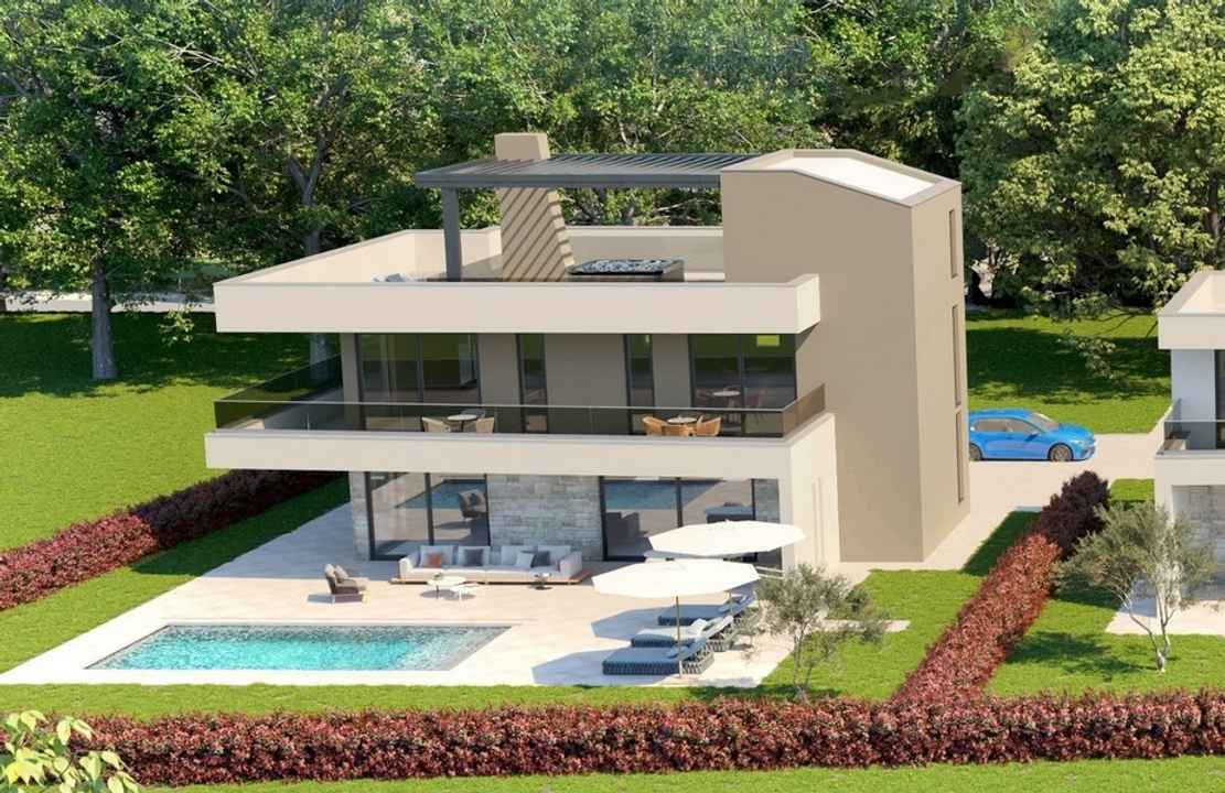 Moderne Neubau-Villa mit Swimmingpool