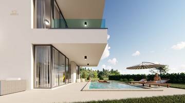 Thumbnail von Region Omisalj, Insel Krk: Haus in modernem Design mit Pool
