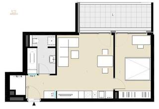 Thumbnail von Moderne 2-Zimmer Wohnung mit Loggia, Nähe Floridsdorfer Aupark