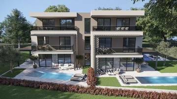 Thumbnail von Moderne Maisonettewohnung mit schönem Meerblick, Region Porec