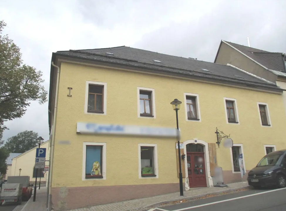 Neuer Preis - Attraktives Wohn- und Geschäftshaus im Zentrum von Marienberg zum Verkauf
