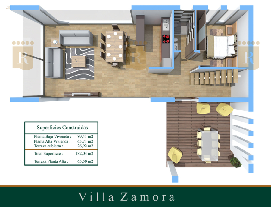 Thumbnail von villa for sale in - Denia