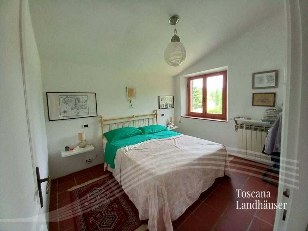 Thumbnail von Typisches toskanisches Rustico mit Panoramablick