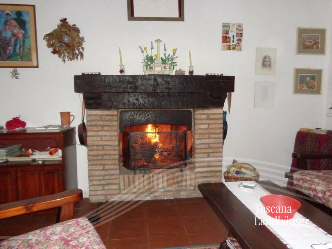 Thumbnail von Typisches toskanisches Rustico mit Panoramablick