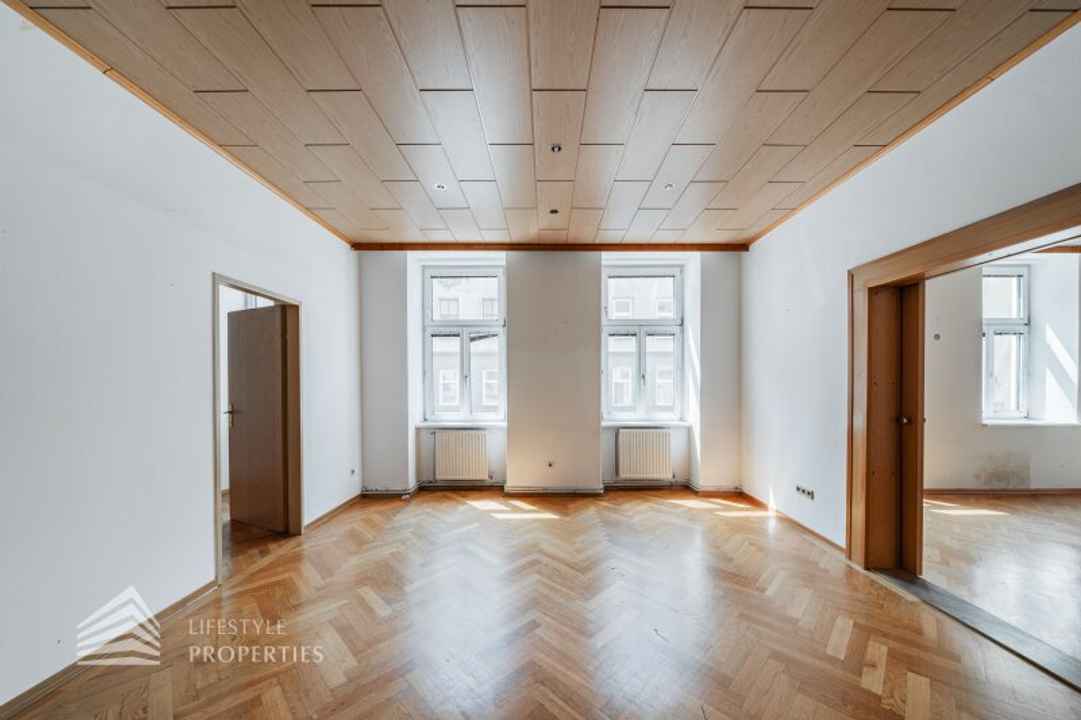 Charmante 3,5-Zimmer Altbauwohnung, Nähe Reumannplatz