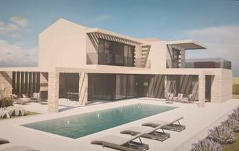 Thumbnail von Baugrundstück mit Projekt in Istrien