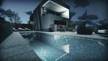 Thumbnail von Modernes Reihenhaus mit Pool