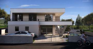 Thumbnail von Moderne Villa mit Pool und Blick auf das Meer