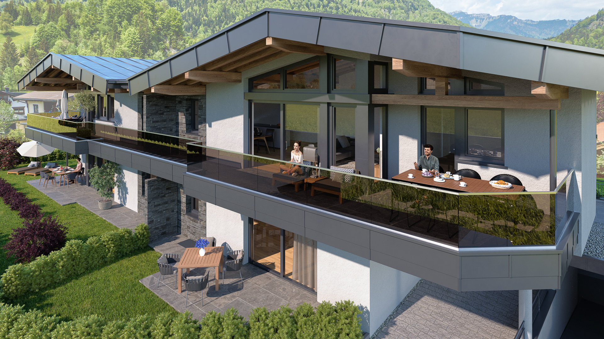 Thumbnail von New Build Garden Apartment in Sunny Quiet Location Top 1