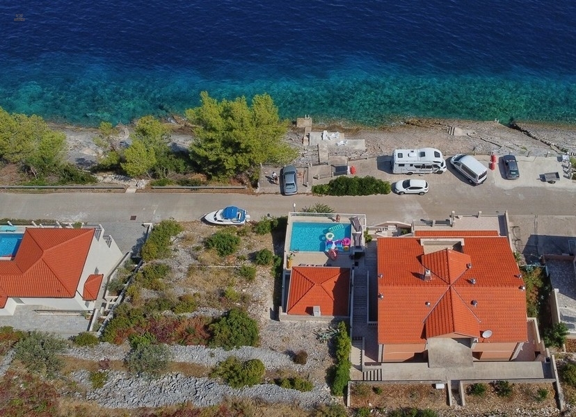 Mehrfamilienhaus am Meer, Insel Korcula (Nordküste)
