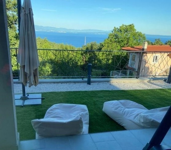 Moderne Villa mit Meerblick in Opatija, Kvarner Bucht