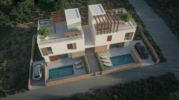 Thumbnail von Moderne Doppelhaushälften mit Swimmingpool