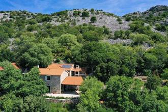 Thumbnail von Traditionelles Steinhaus in ruhiger Lage mit schönem Meerblick und Pool, Region Starigrad Paklenica