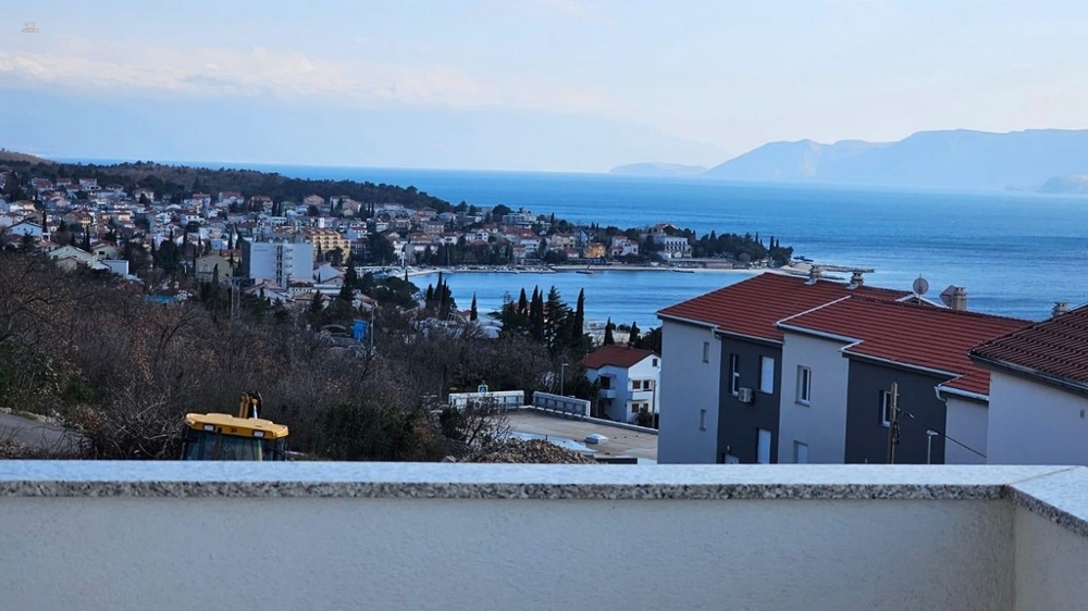 Neubau Appartement mit Meerblick in Crikvenica