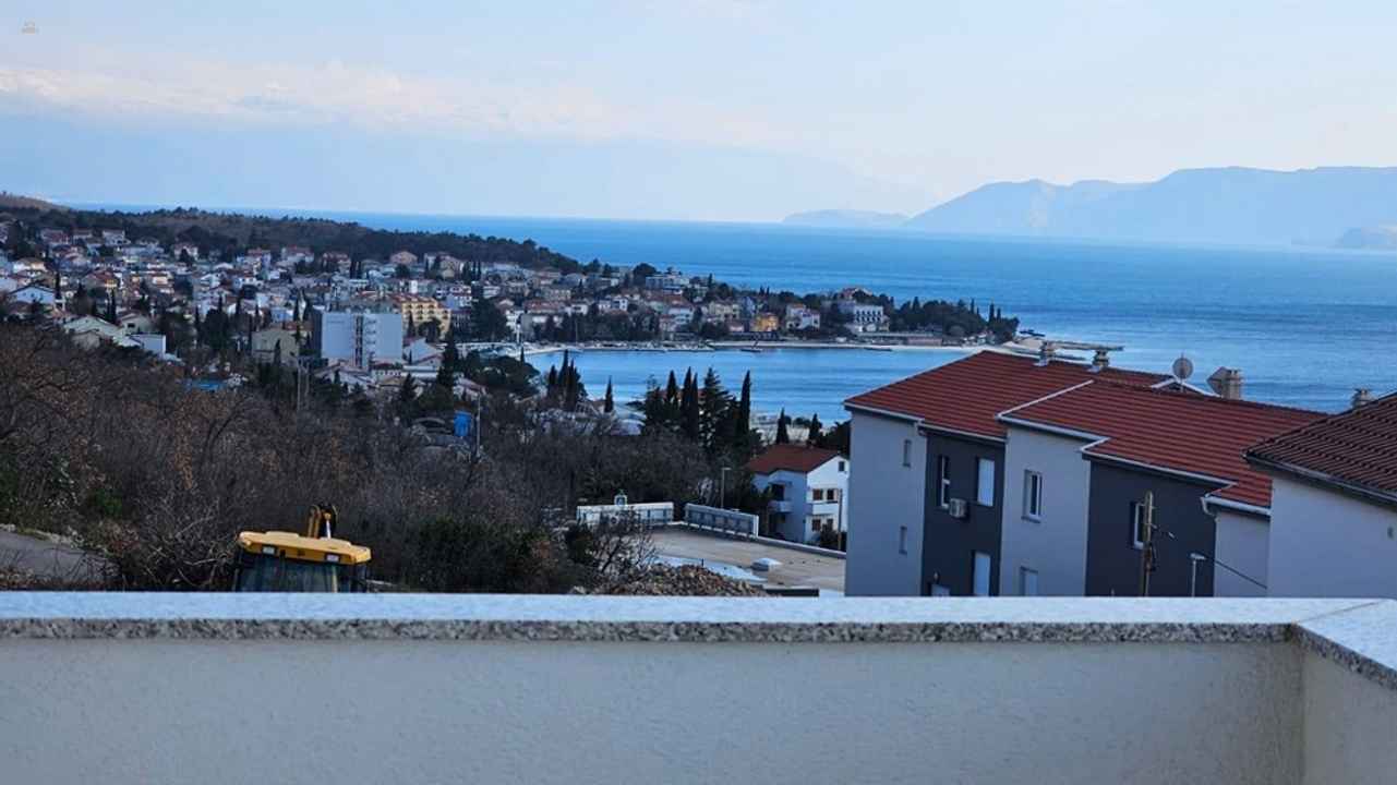 Neubau Appartement mit Meerblick in Crikvenica