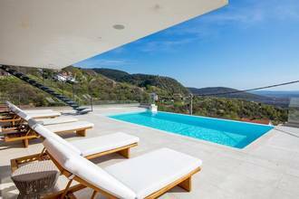 Thumbnail von Villa de diseño de alta calidad con vistas panorámicas al mar, región de Hreljin