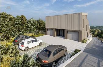 Thumbnail von Moderne Doppelhaushälften mit Pool und Meerblick