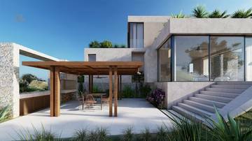 Thumbnail von Havuz ve deniz manzaralı modern villa, Rogoznica bölgesi