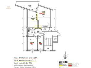 Thumbnail von Wunderschöne 3-Zimmerwohnung mit Loggia, Nähe Parkanlage Gaußplatz