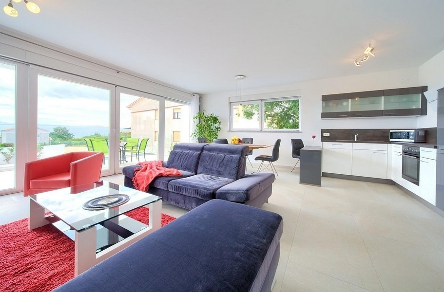 Thumbnail von Moderne Erdgeschosswohnung mit Meerblick