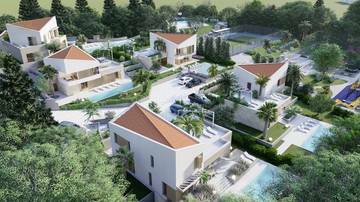 Thumbnail von Moderne Luxusvillen im Areal, Region Malinska, Insel Krk