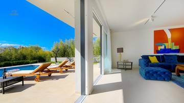 Thumbnail von Moderne Villa mit Swimmingpool und Meerblick, Region Malinska, Insel Krk (Brücke)