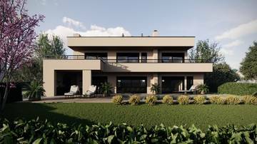 Thumbnail von Moderne VIlla mit Pool und Meerblick in ruhiger Lage, Region Porec