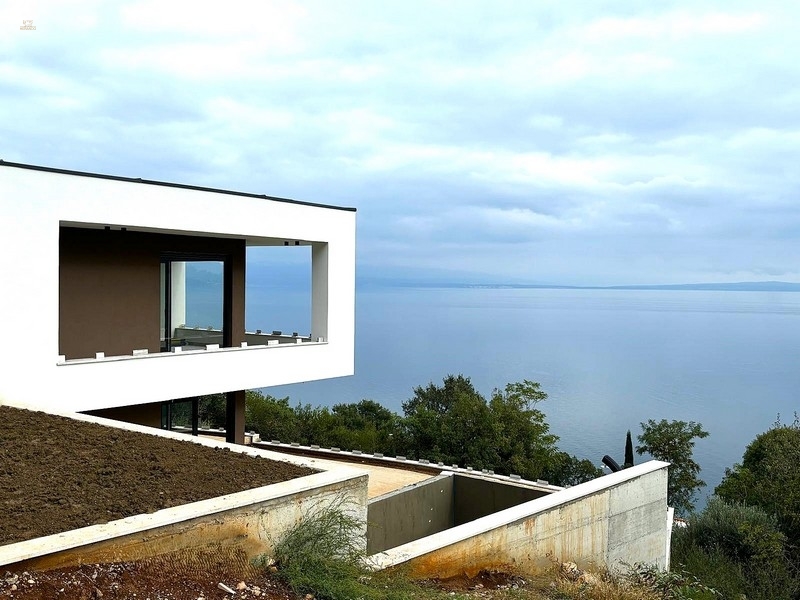 Moderne Villa mit Panorama-Meerblick, Region Lovran