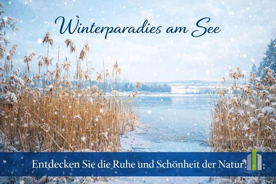 Traumhaftes Badegrundstück am Ostufer des Obertrumer Sees mit Steg!